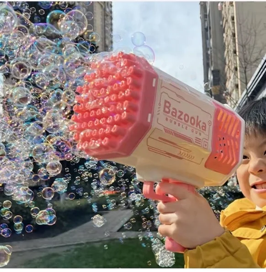 Super Pistolet à bulles - Le jouet idéale pour les enfants